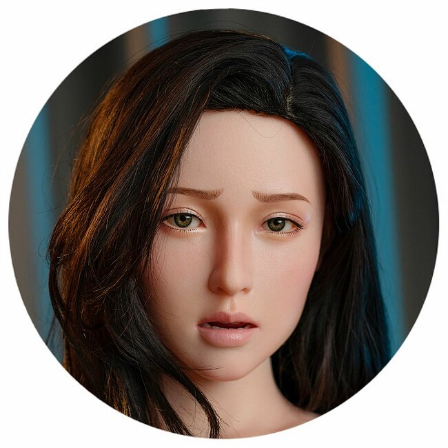 Zelex Doll Kopf Nr. GE97-1 - GE07 mit beweglichem Kiefer