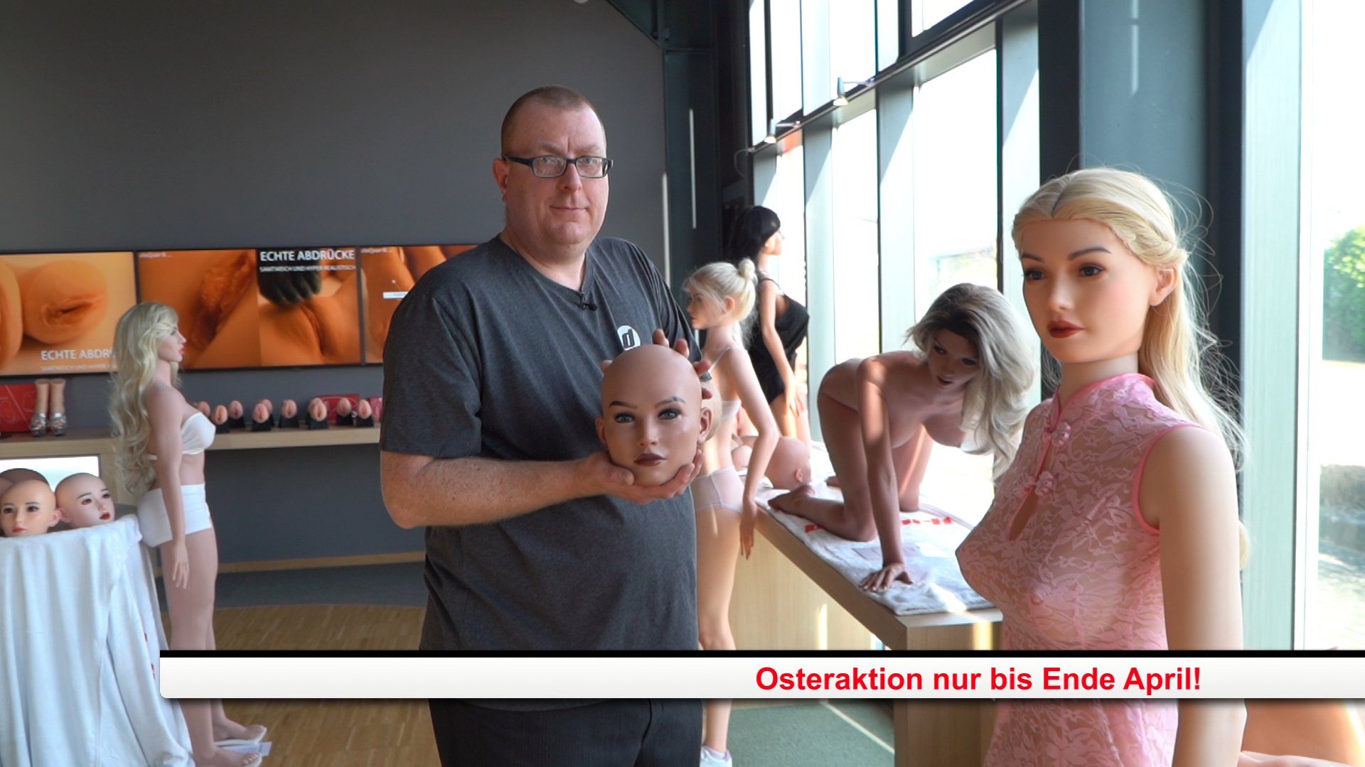 Osteraktion! Kostenloser Zusatzkopf bei Zelex Hybrid Dolls!